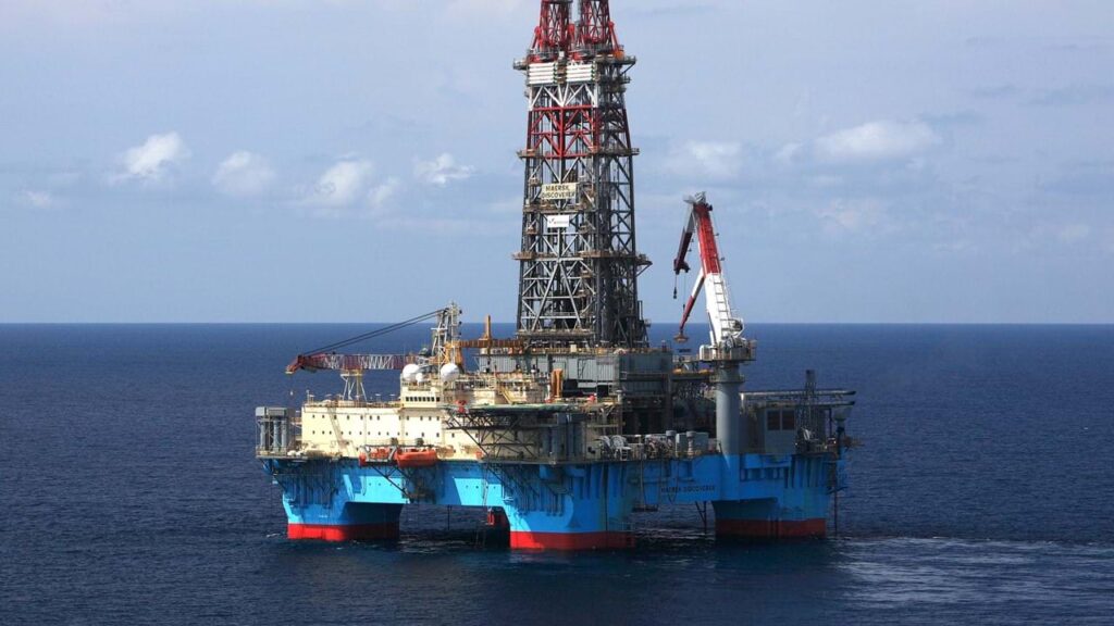 Maersk Discoverer rig was used to drill Kawa well off Guyana