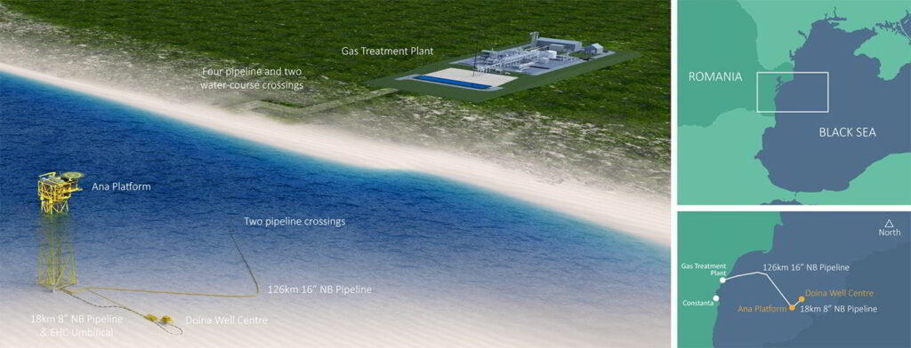 Midia Gas Development project; Source: Black Sea Oil & Gas (BSOG)