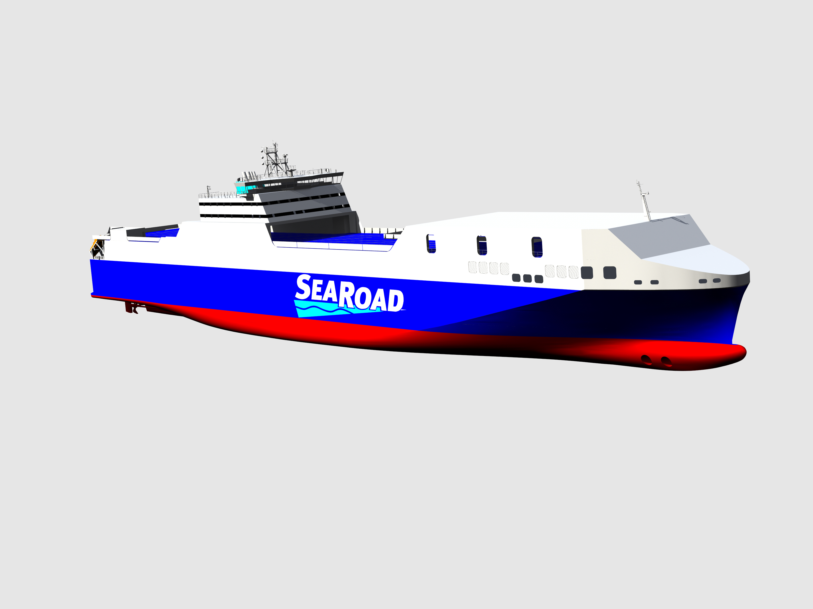 MacGregor to supply RoRo equipment to SeaRoad's LNG-fueled vessel