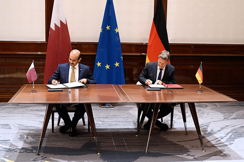 Qatar and Germany sign deal on LNG and hydrogen