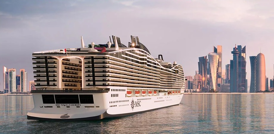 LNG-fueled MSC World Europa to become greenest in MSC Cruises’ fleet