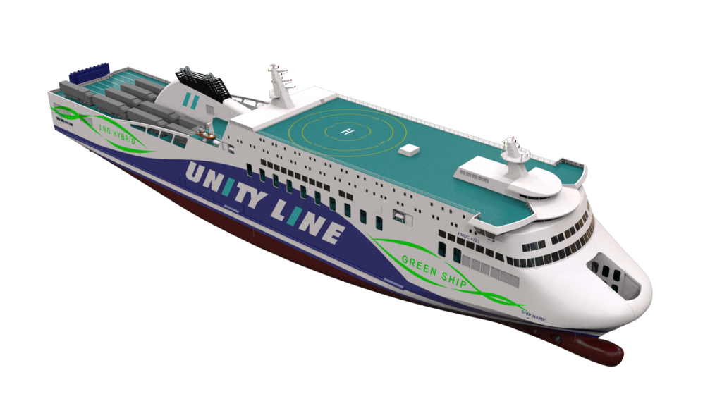 hybrid dual-fuel ferry
