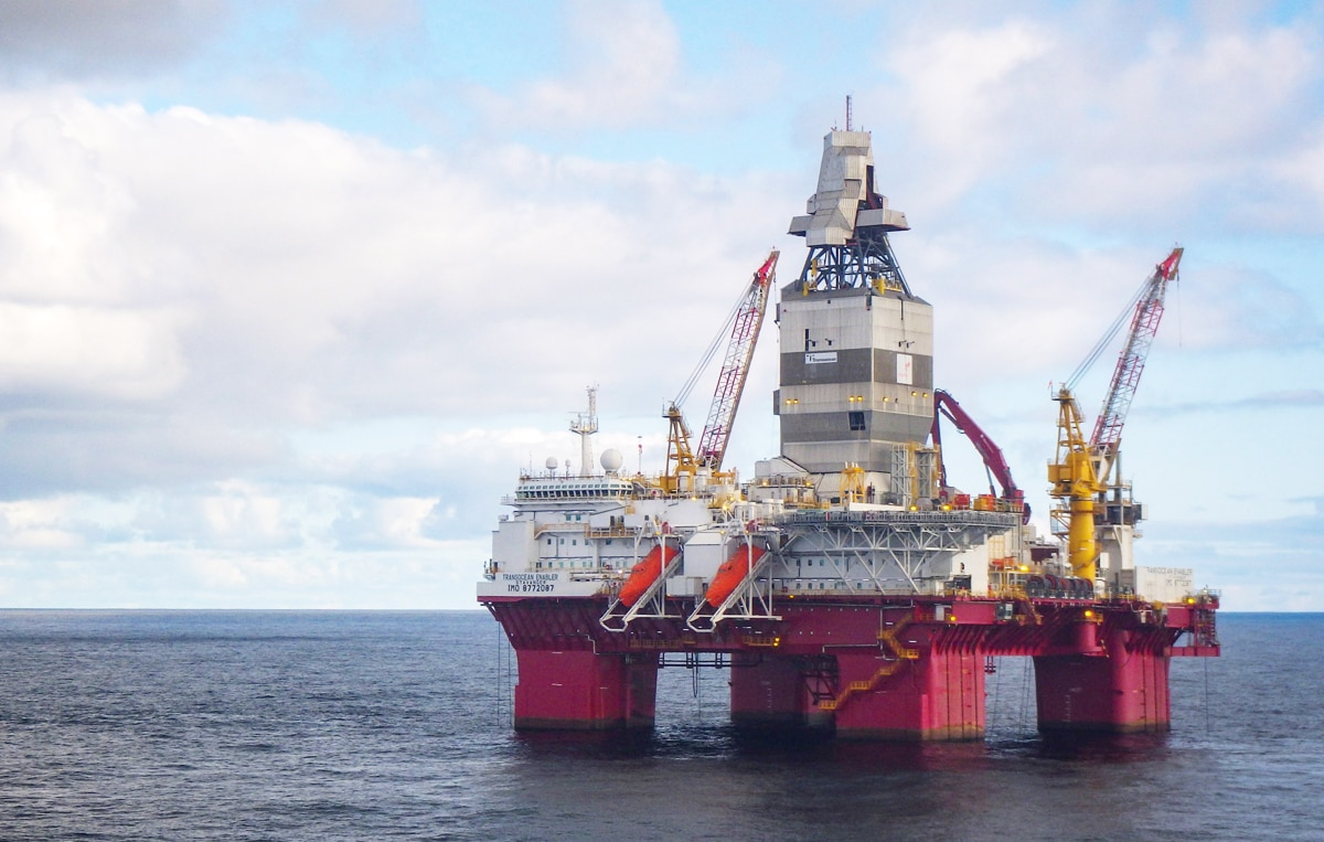 Equinor used the Transocean Enabler rig
