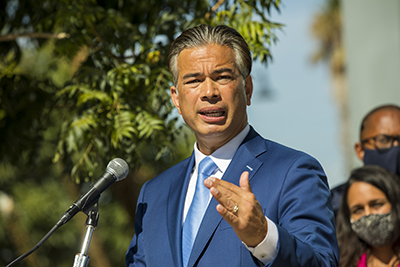 Rob Bonta; Source: The office of the California Attorney General