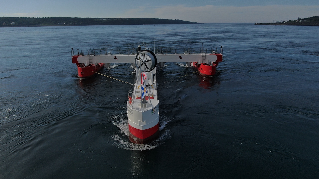 Sustainable Marine powers up tidal energy system in Nova Scotia