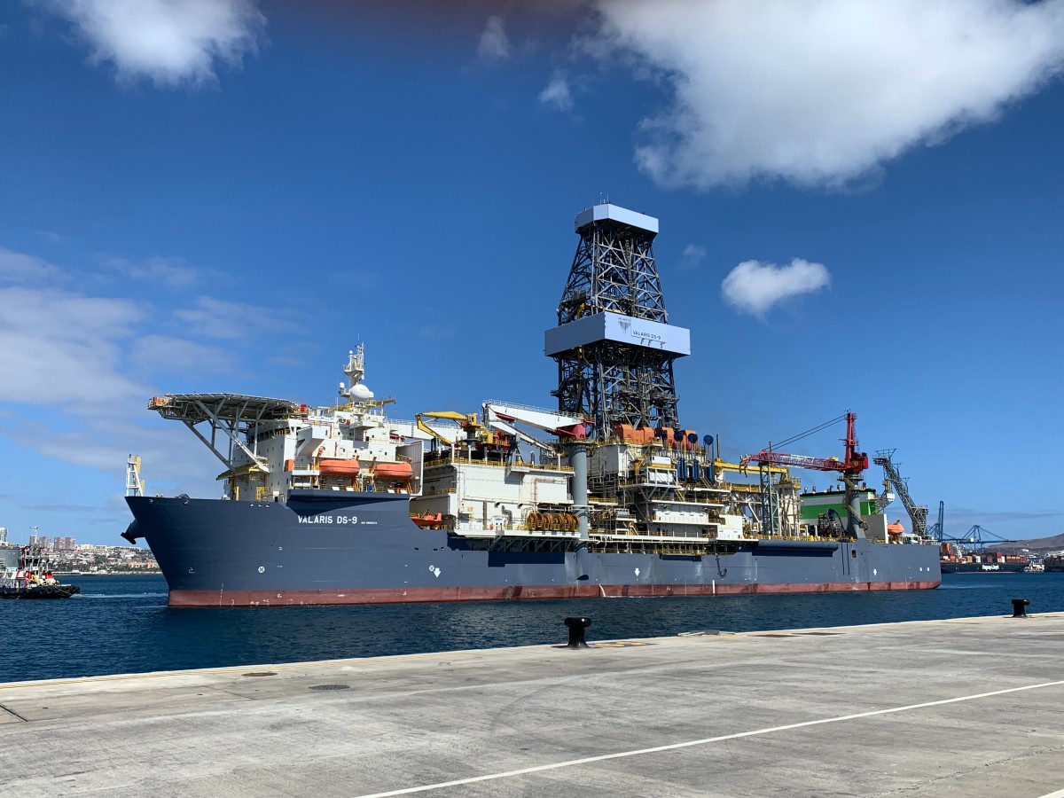 Valaris rig on its way to Angola to start work for ExxonMobil