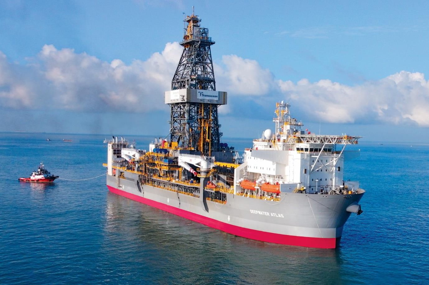 Sembcorp Marine delivers giant world’s first 8th generation drillship to Transocean