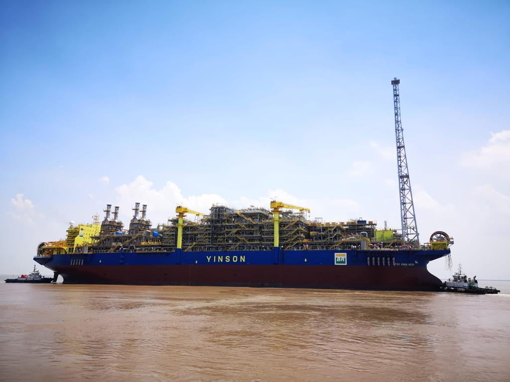 Brazil-bound FPSO embarks on its journey with a few stops planned along the way