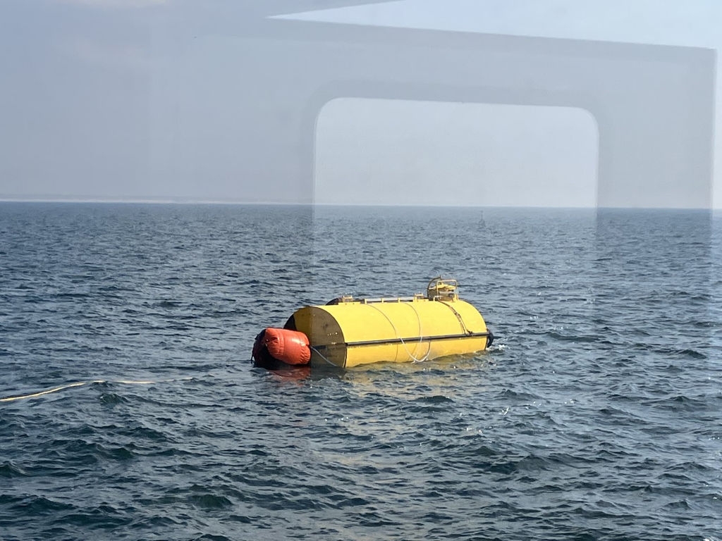 The Slow Mill – 40 deployed in the North Sea (Courtesy of Slow Mill Sustainable Power)