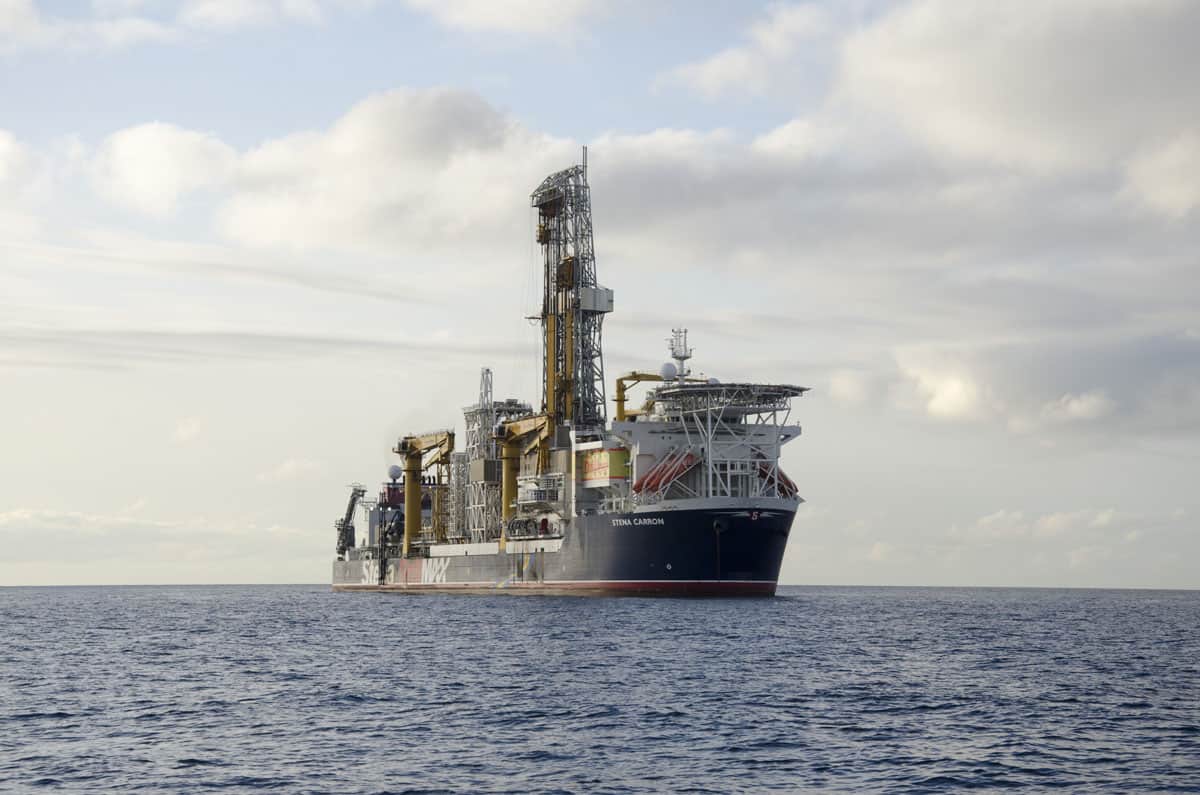 ExxonMobil used the Stena Carron drillship off Guyana