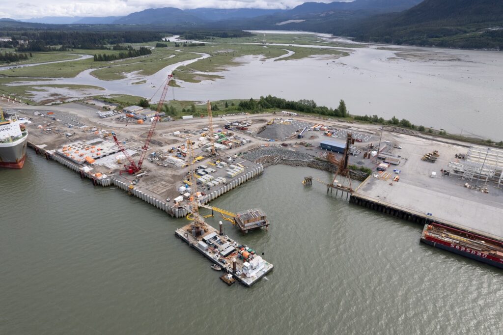 BESIX, Vanpile close to completing marine LNG terminal in Canada