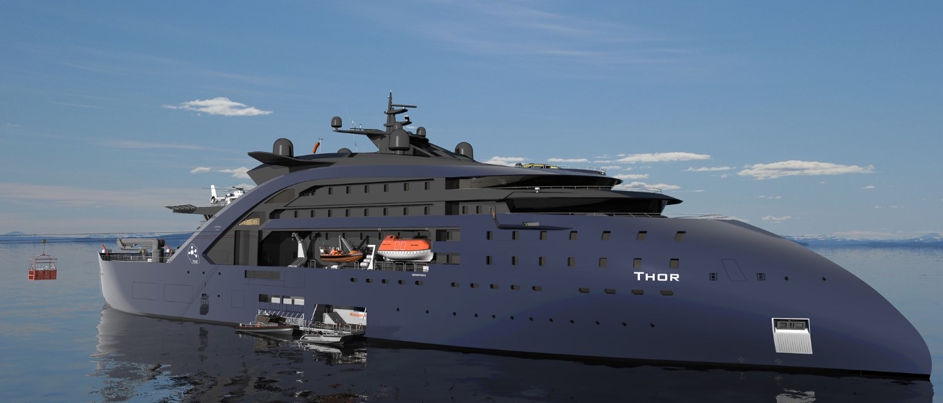 ULSTEIN THOR ready to repower another vessel