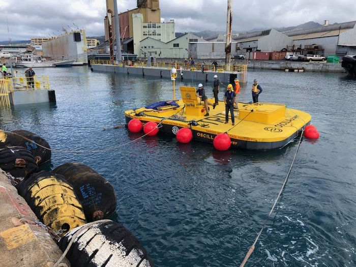 Wave energy to ensure clear communication in the island of Hawaii