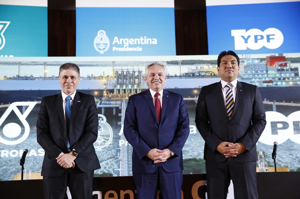 Petronas and YPF to collaborate on LNG project in Argentina