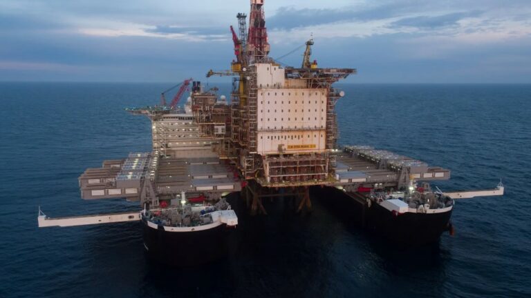 WATCH: North Sea platform removal by Allseas' Pioneering Spirit ...
