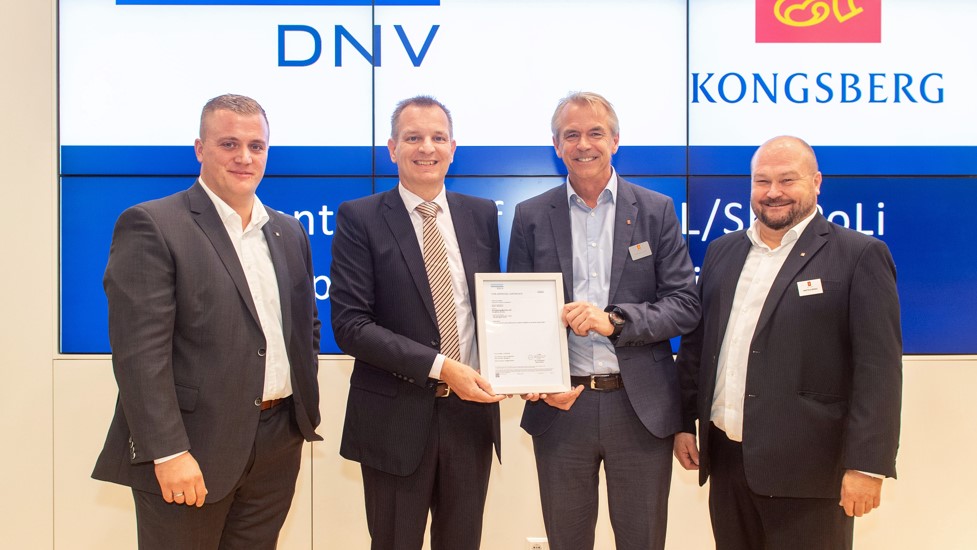 DNV awards Kongsberg Maritime first EPL/ShaPoLi type approval
