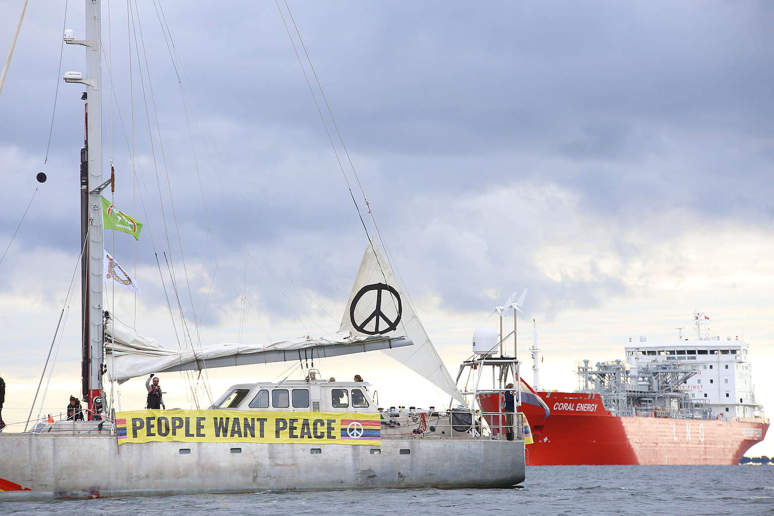 Activists stop gas tanker from being unloaded in Sweden