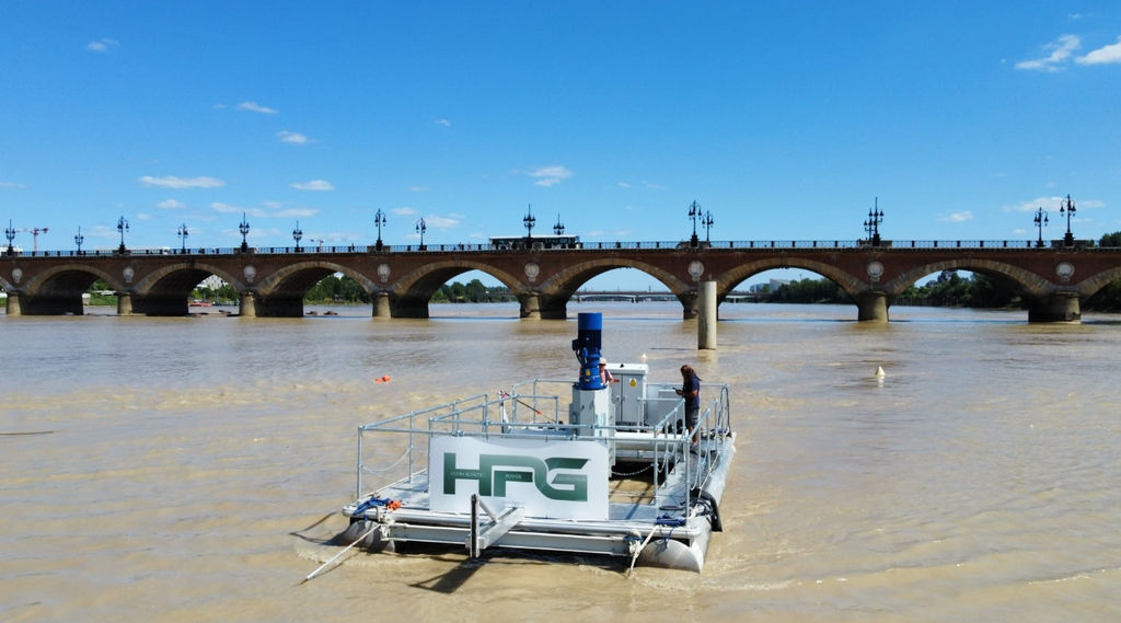 HPG’s 25kW turbine at SEENEOH (Courtesy of HPG)