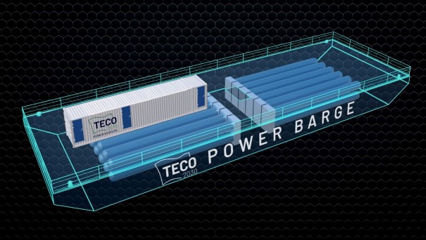 The TECO2030 Power Barge