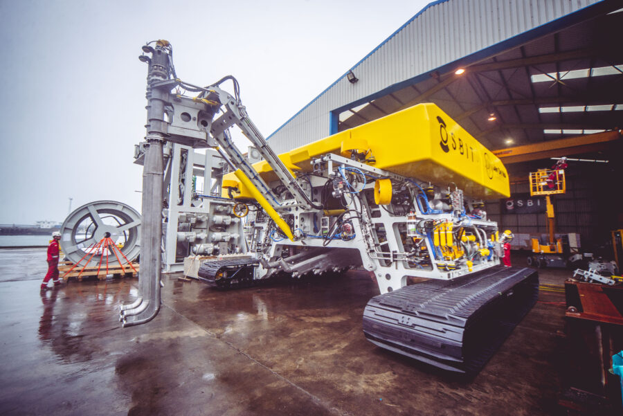 Jan De Nul takes delivery of high-powered subsea trencher