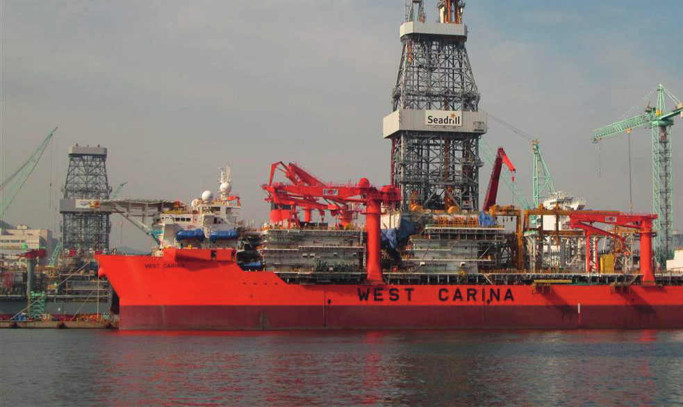 West Carina drillship - Seadrill