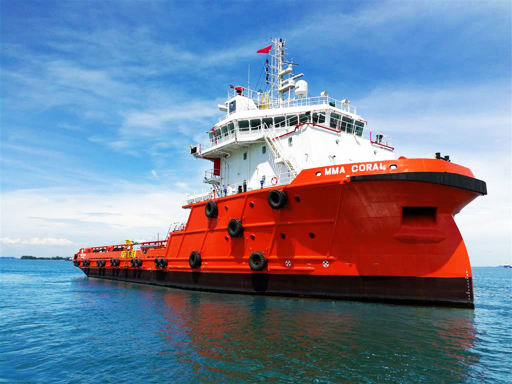 MMA Coral vessel (Courtesy of MMA Offshore)