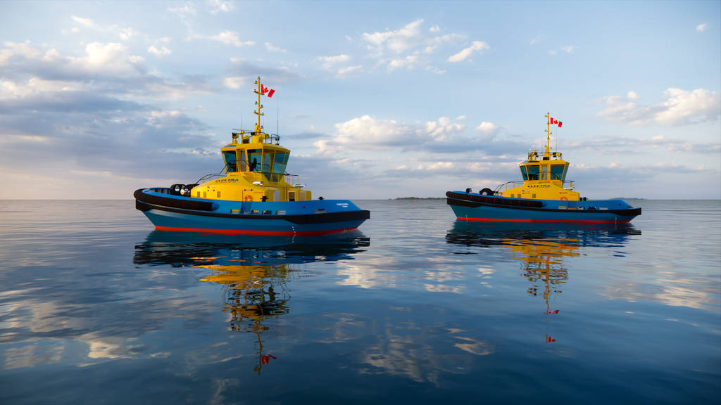 Concept for SAAM Towage ElectRA 2300SX tugs (Courtesy of SAAM Towage)