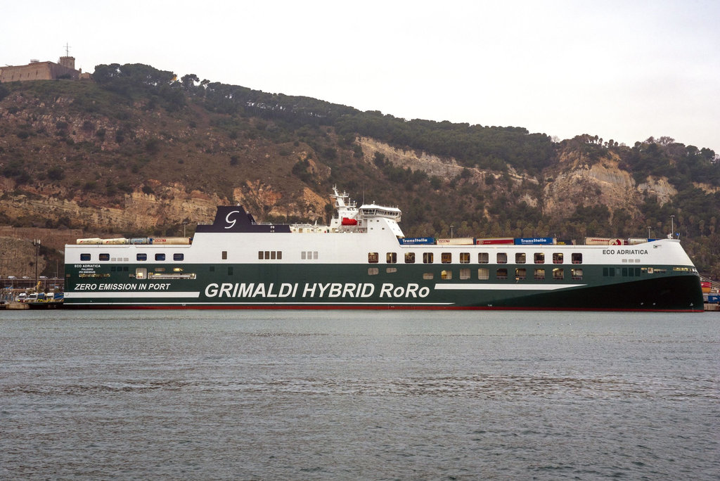 Eco Adriatica GG5G ship (Courtesy of Grimaldi Group)