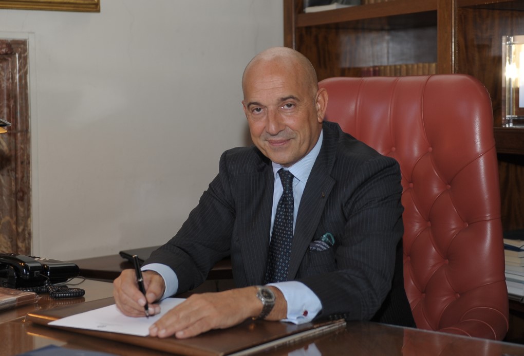 ICS’s chairman Emanuele Grimaldi