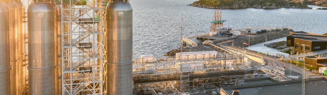 Northern Lights storage tanks