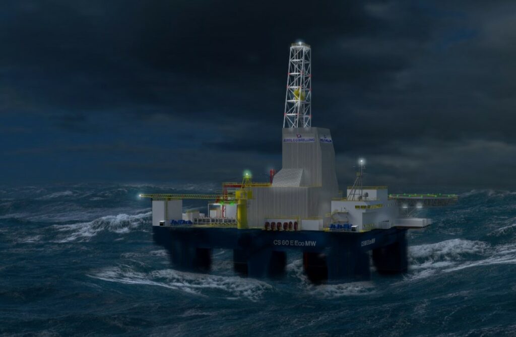 Nordic Spring rig artist rendering; Source: Awilco Drilling