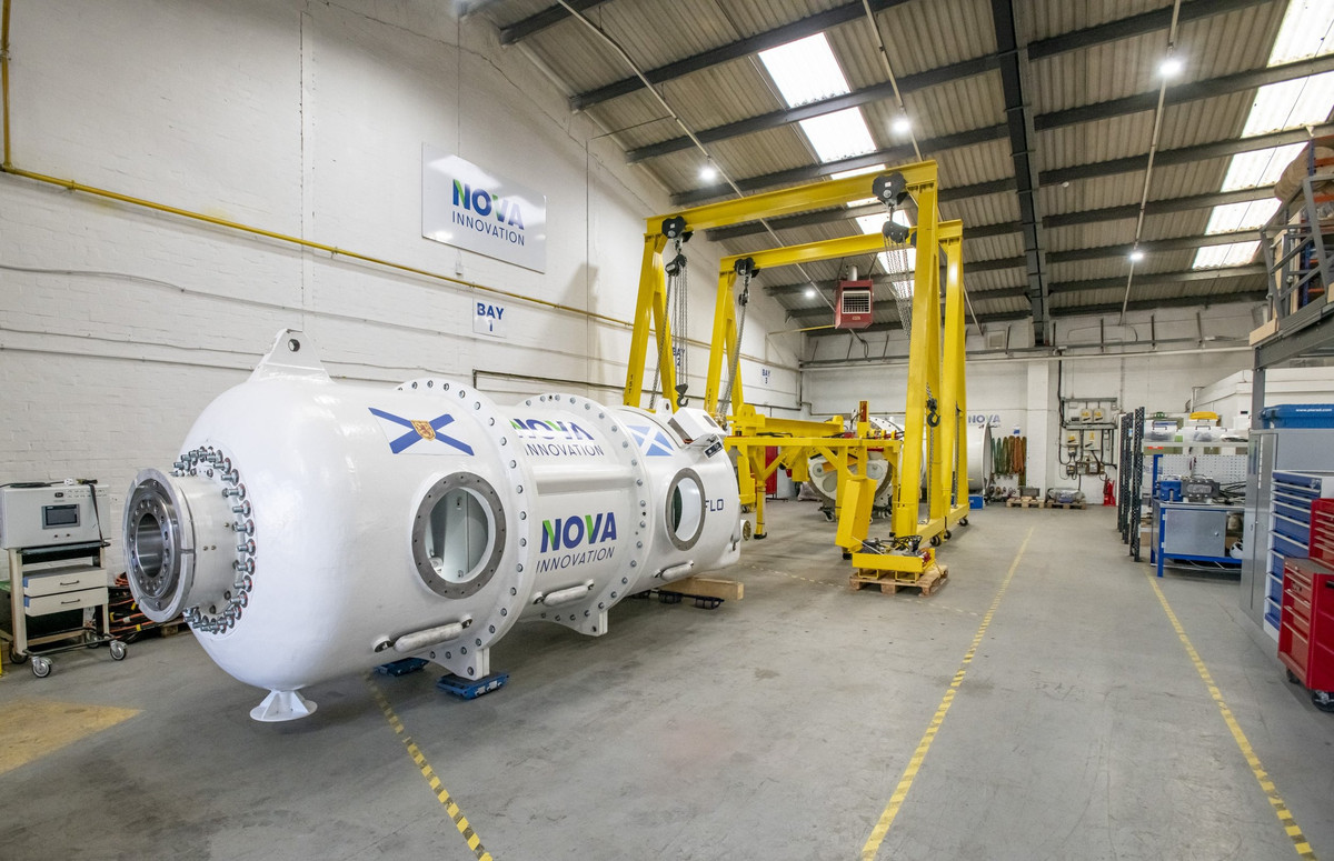 Nova Innovation's facility in Edinburgh (Courtesy of Nova Innovation)