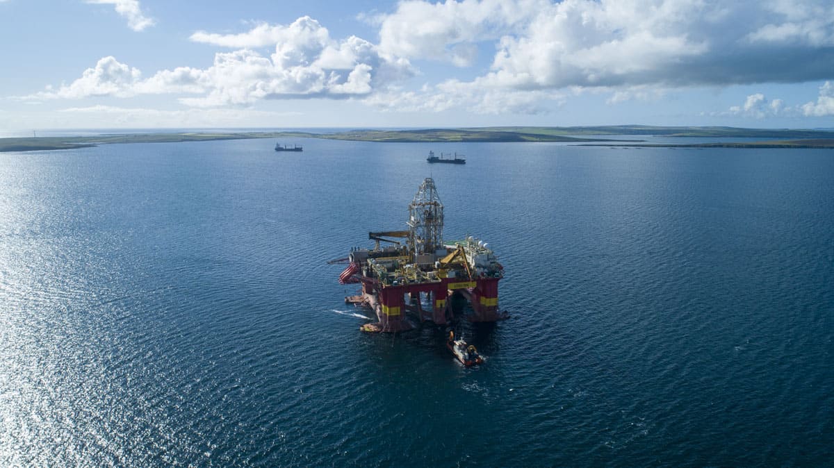 Stena Don rig was used to drill the latest well on the Anchois gas development project; Source: Stena Drilling
