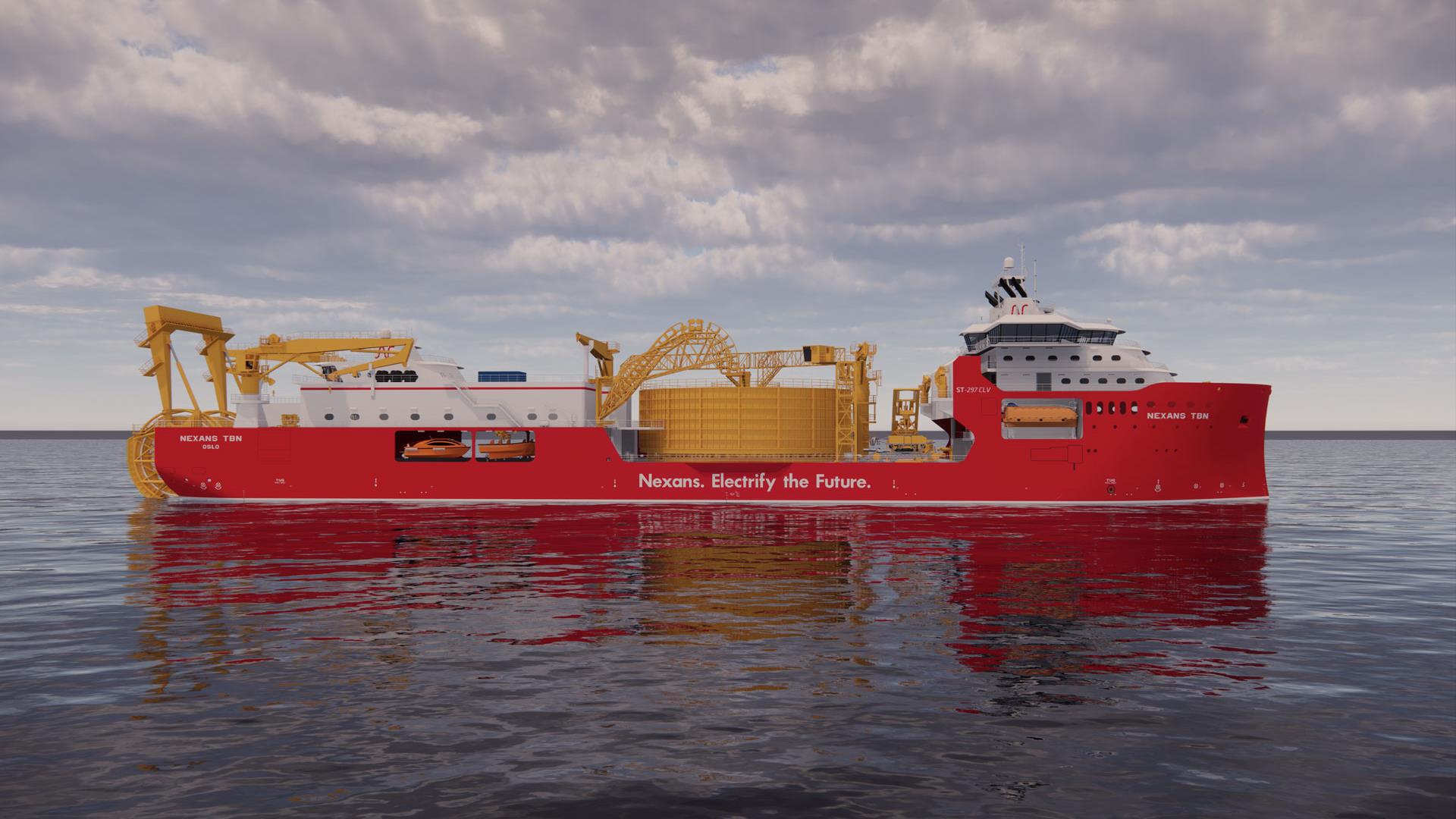 Cable-lay equipment ordered for new Nexans vessel