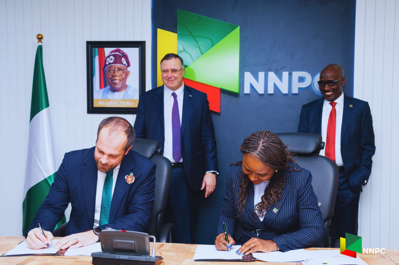 MoU signing; Source: NNPC