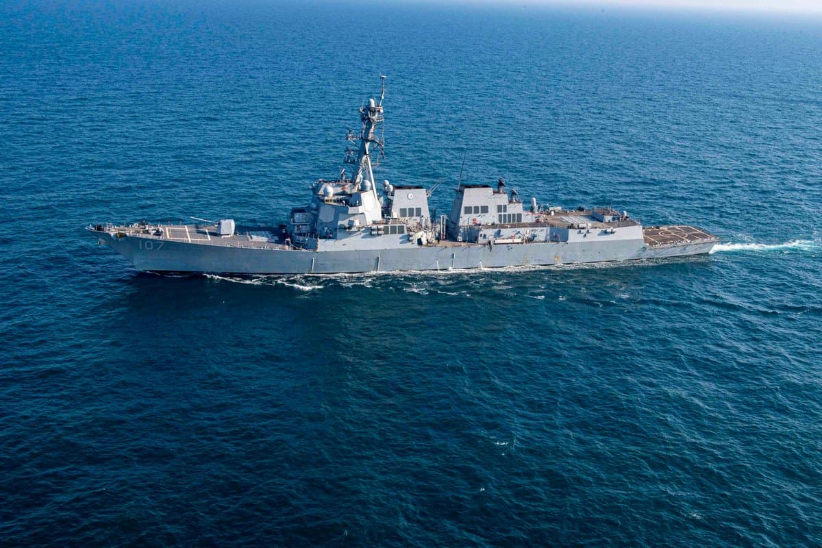 USS Gravely (DDG 107); Source: U.S. Central Command