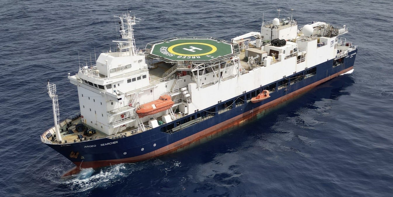 Following work for Shell, Argeo subsea vessel going to Indian Ocean