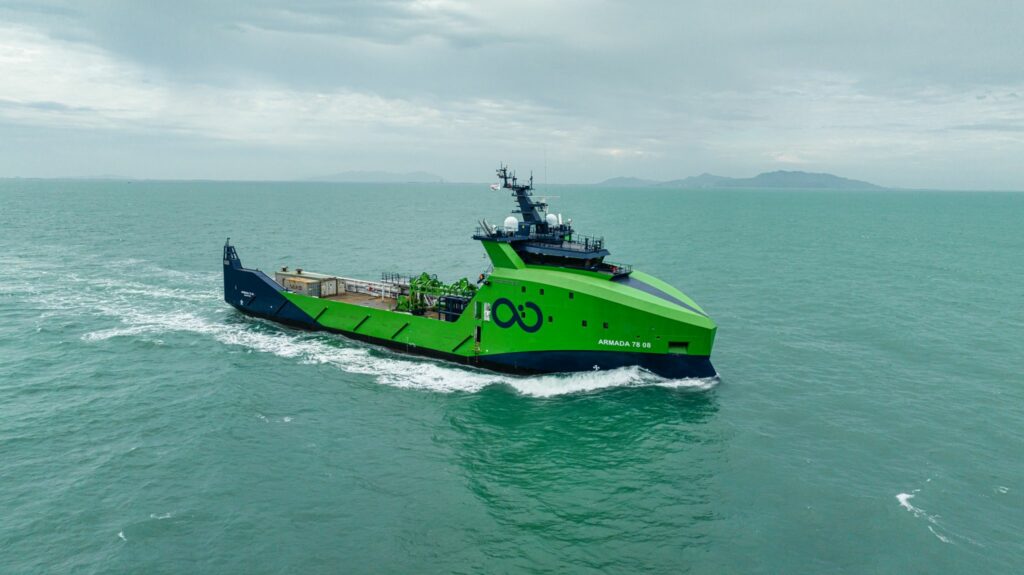 Sixth ammonia ready Armada vessel joins Ocean Infinity s fleet