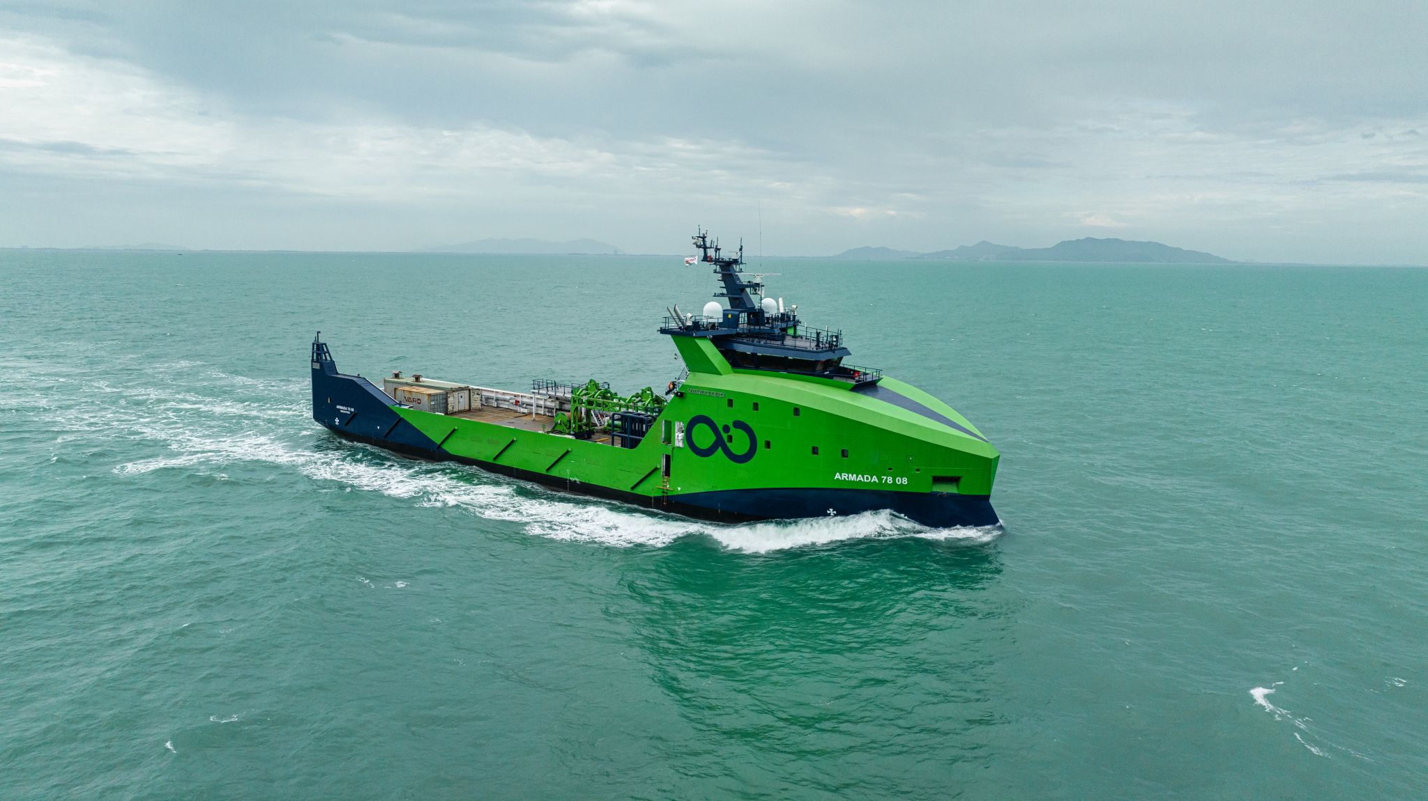 Ocean Infinity takes delivery of eight and final ammonia-ready Armada vessel