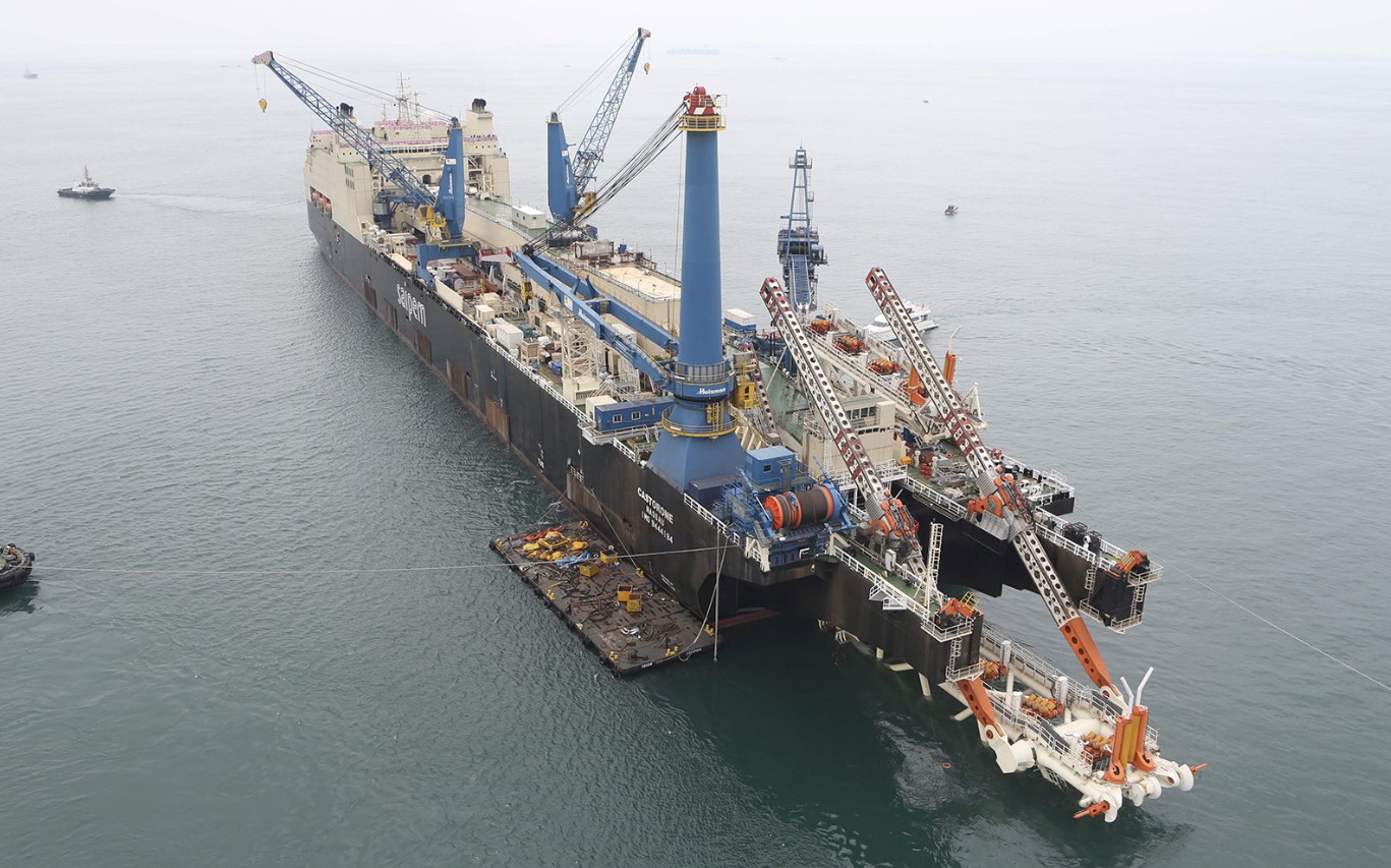 Saipem reports pipelayer incident offshore Australia