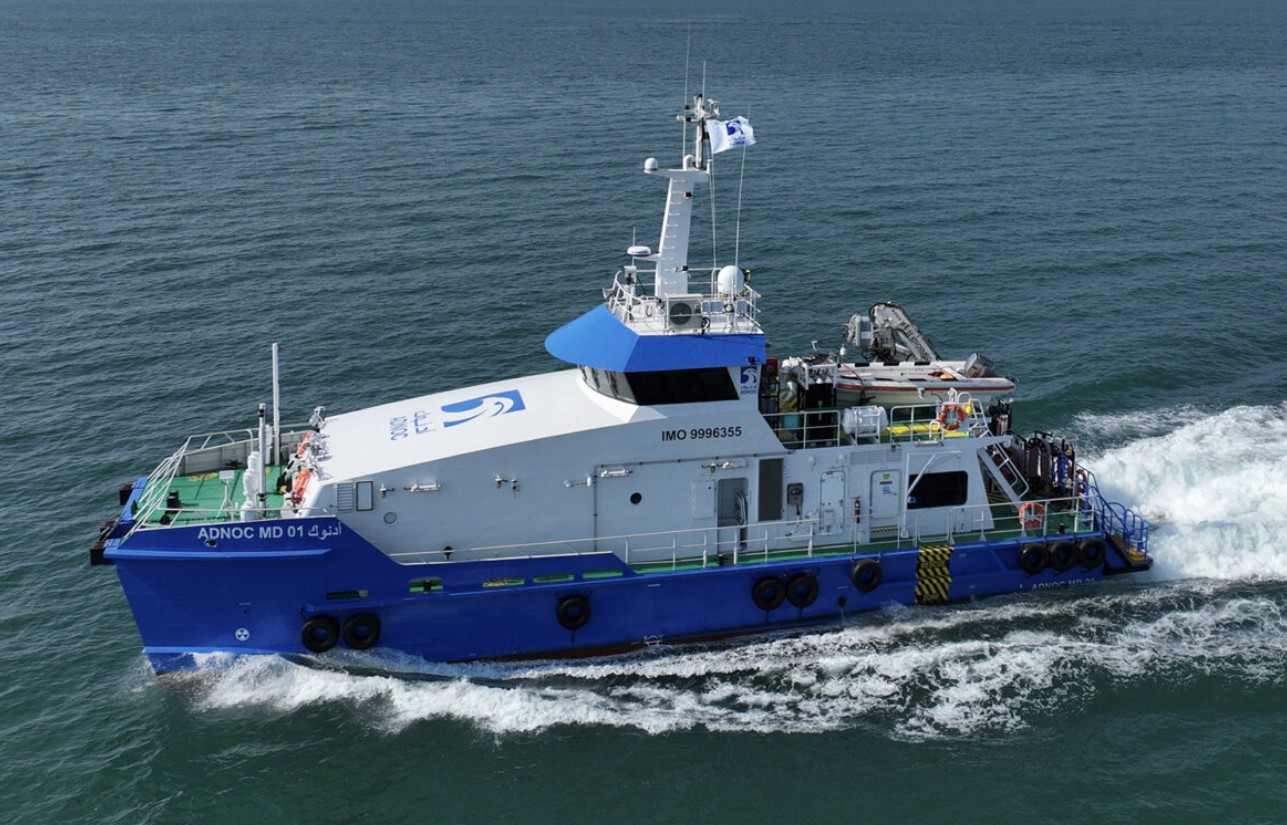 ADNOC's fleet richer for dive support vessel