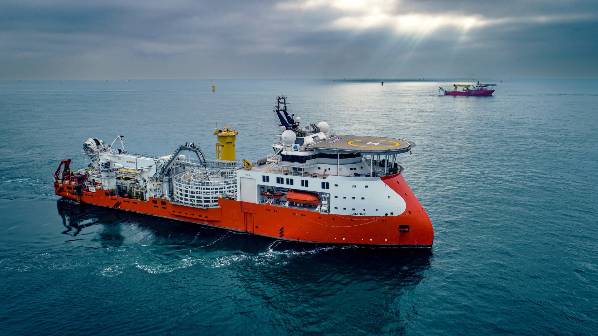 Asso subsea cable laying vessel Ariadne