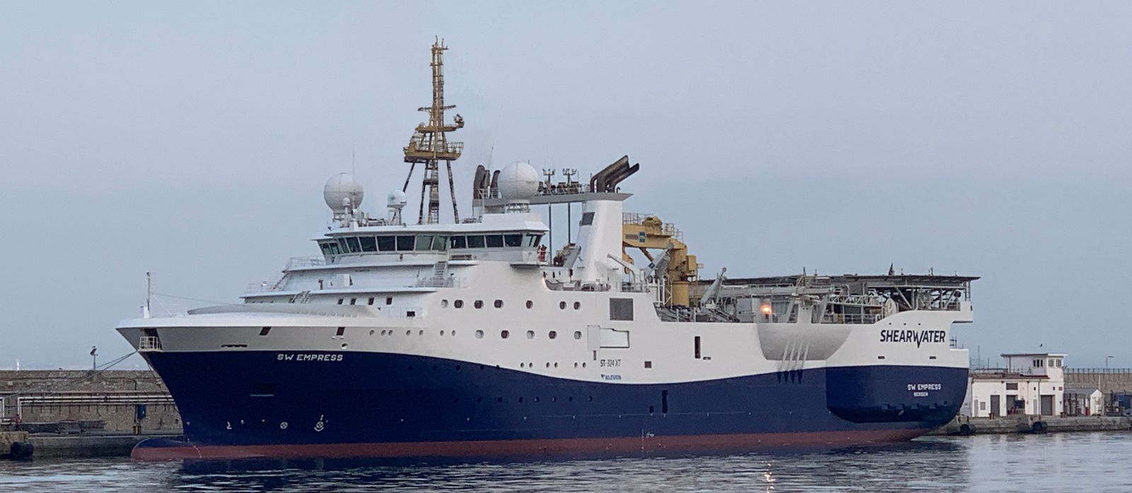 ​SW Empress vessel; Source: Shearwater GeoServices