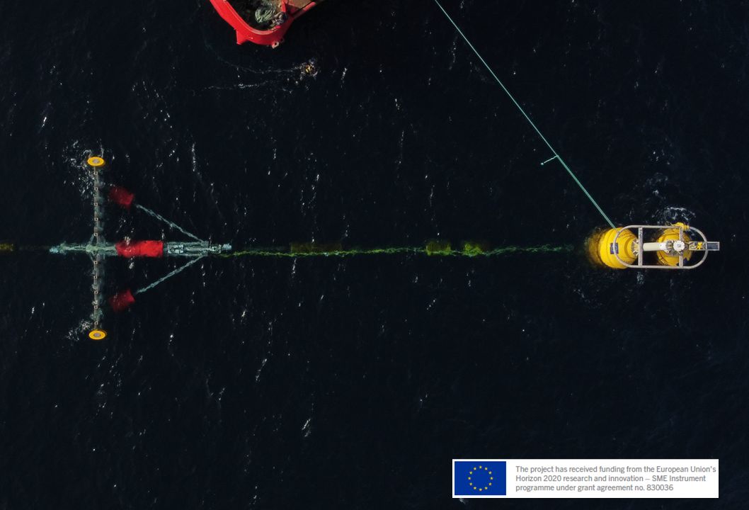 Wavepiston installs first energy collector on its wave energy system off Canary Islands