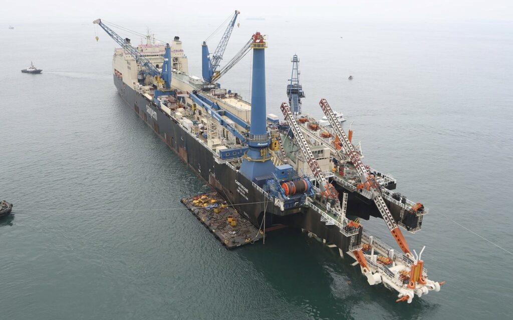 Green light for Saipem to restart pipelaying off Australia after vessel incident