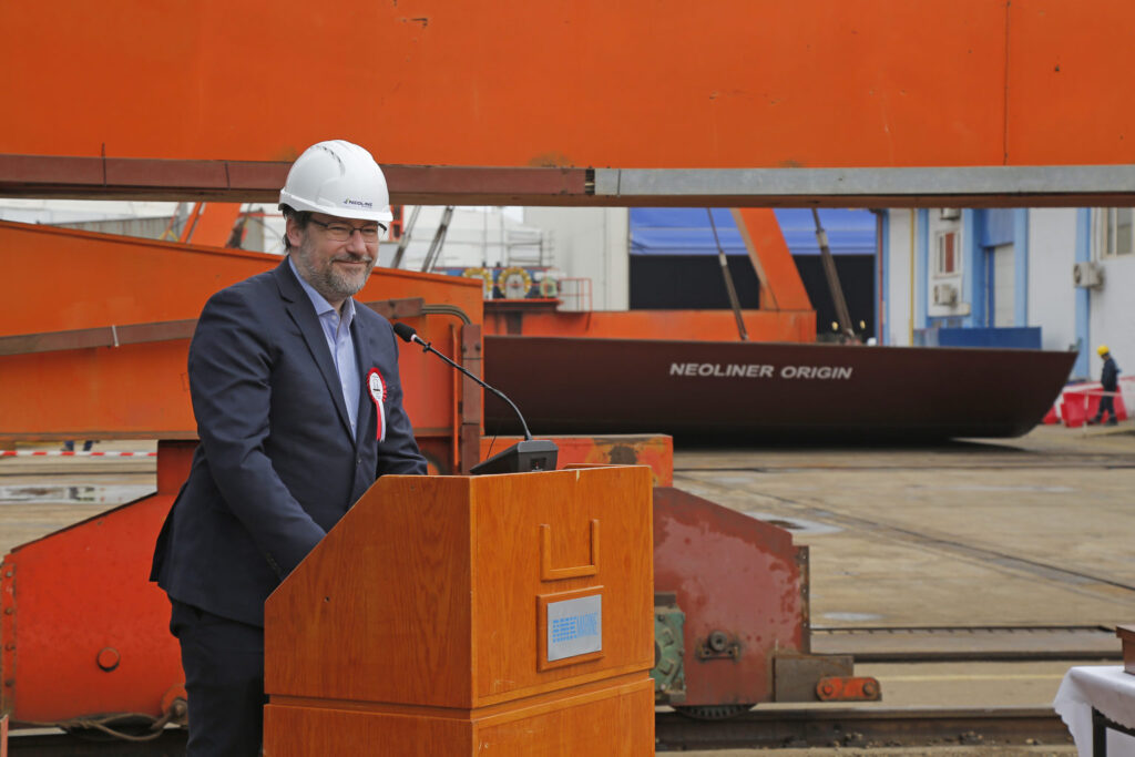 Keel laid for Neoline’s first sailing cargo ship - Offshore Energy