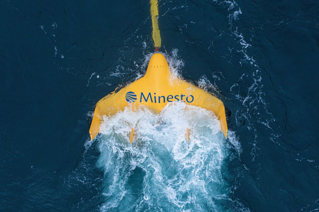 Minesto Functionality of Dragon 12 megawatt-scale tidal energy kite verified