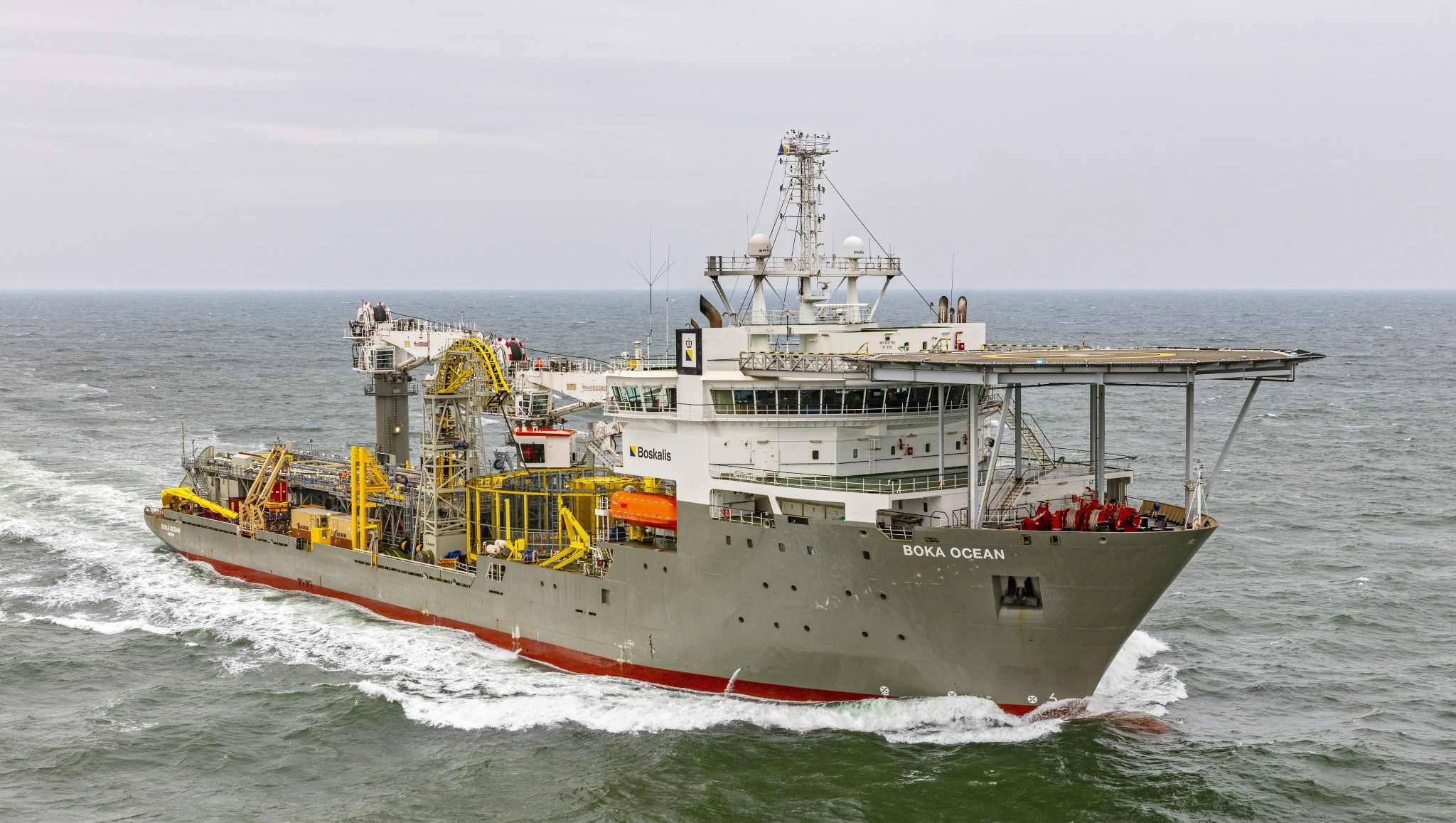 New cable layer joins Boskalis fleet following major conversion