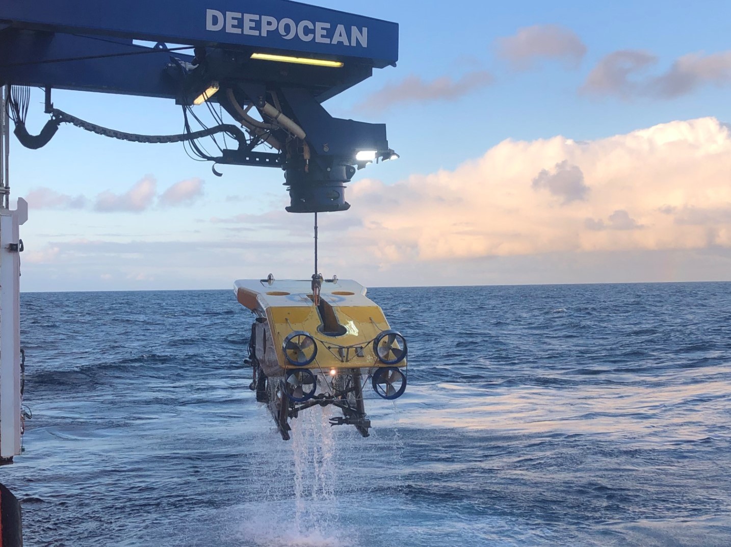 Superior Survey ROV that will perform subsea survey work. DeepOcean and Equinor