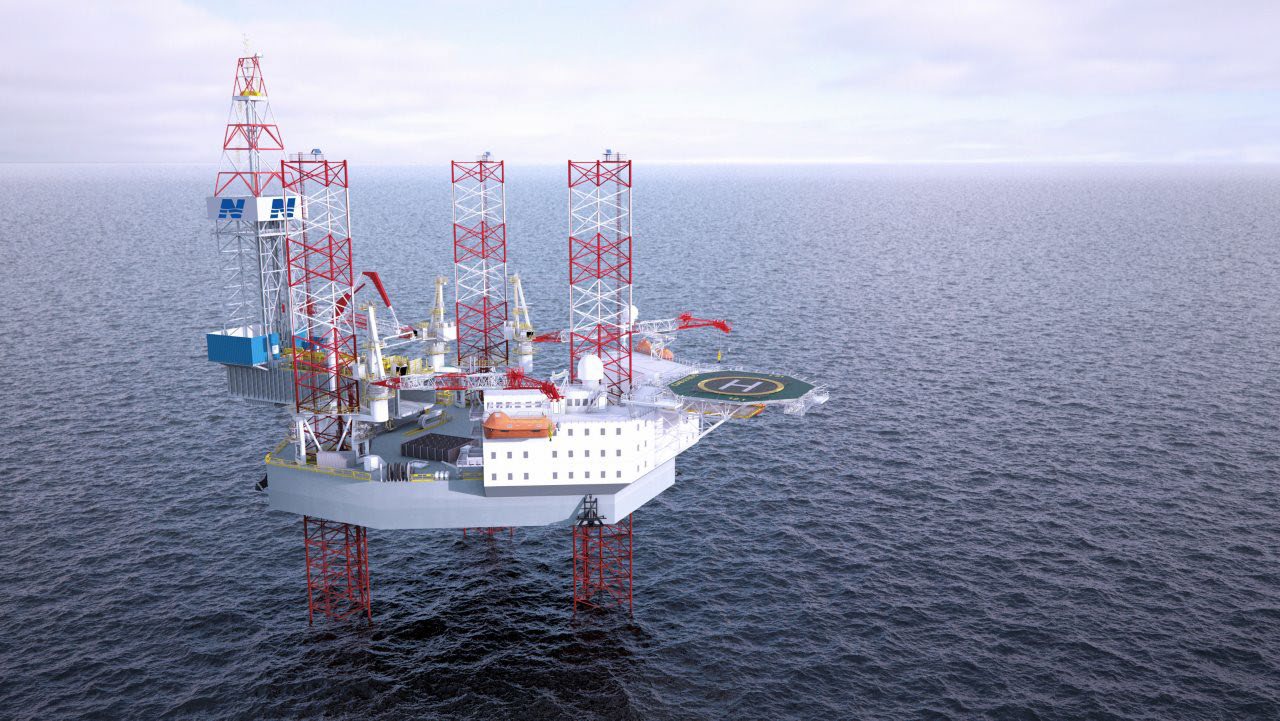 Energy Emerger jack-up rig; Source: Northern Offshore